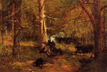 Winslow Homer : Skirmish in the Wilderness